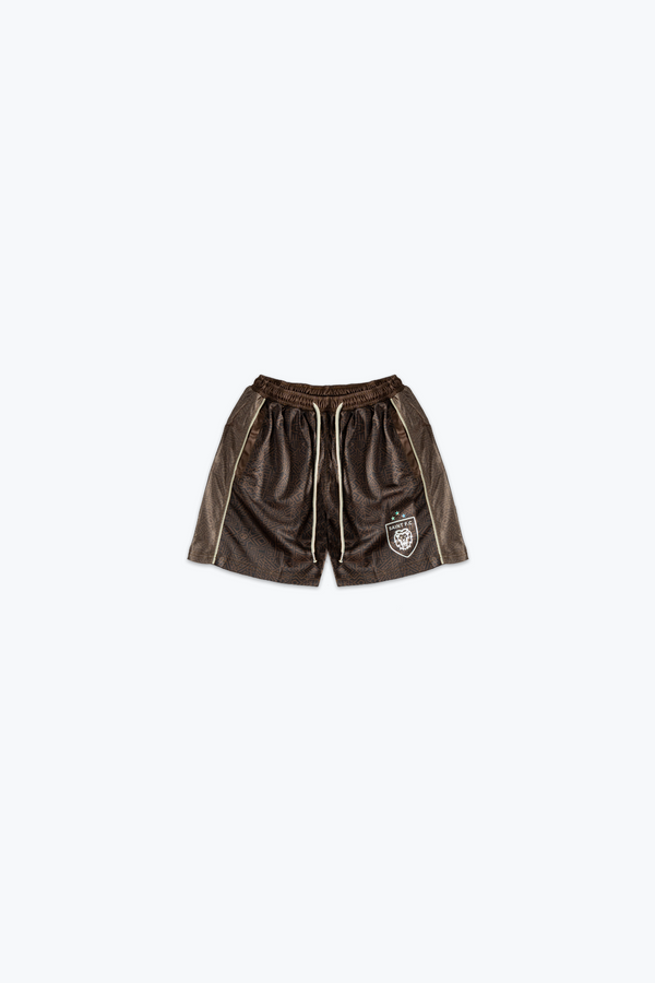 Saint Football Shorts Brown