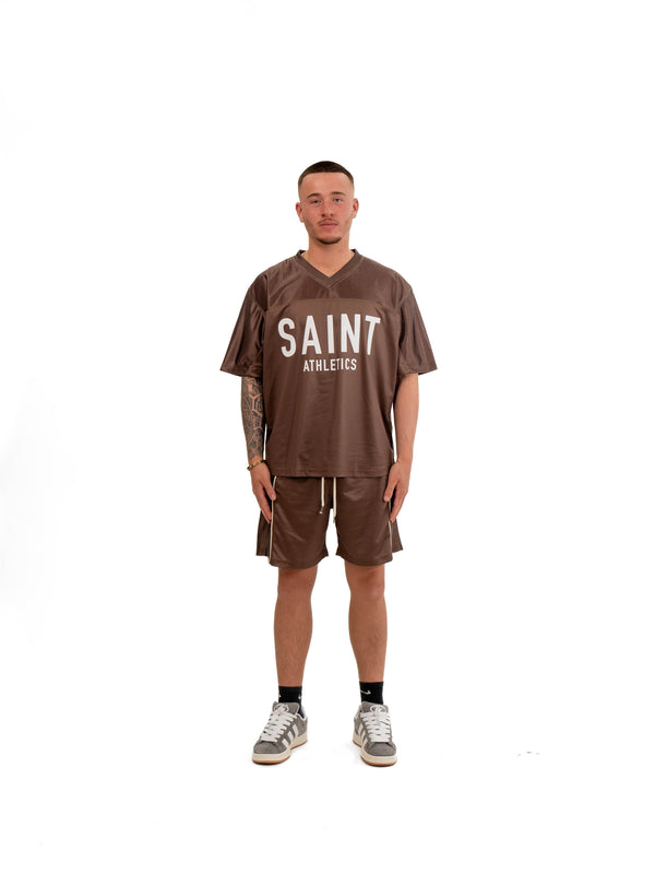 Saint Athletics Shorts Brown